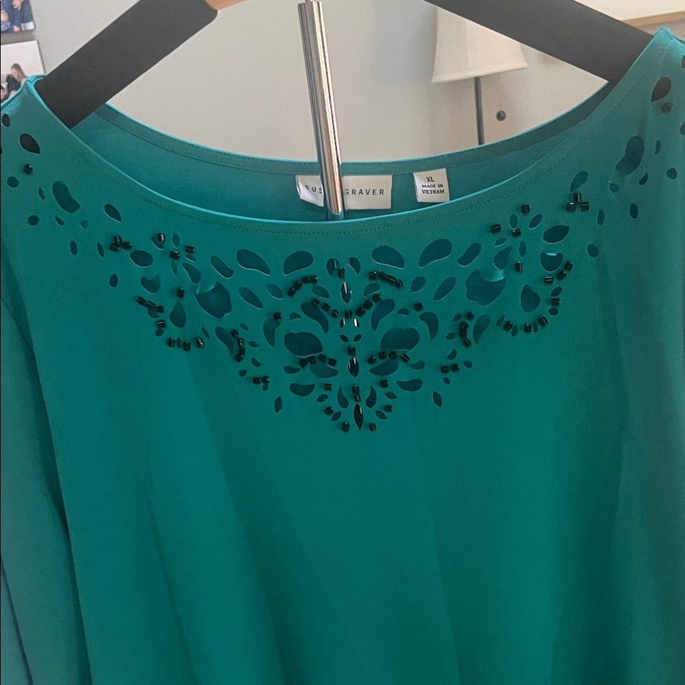 🆕 WOT Susan Graver Elegant Women's Top - Picture 5 of 6